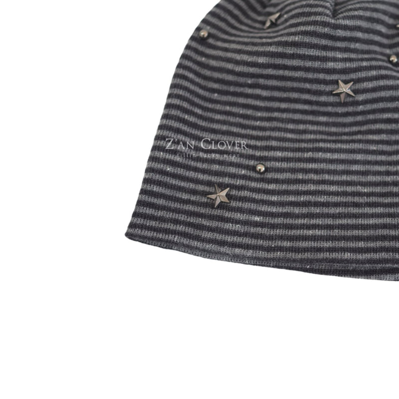 Zan Clover - Korean Children Fashion - #kidsshorts - Star Stud Beanie - 6