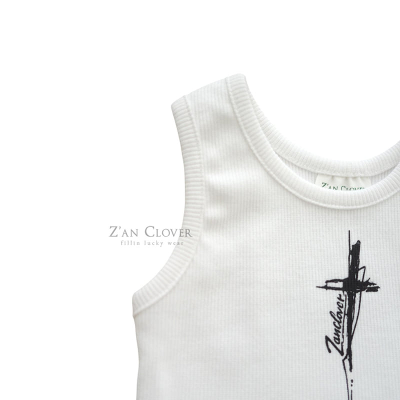 Zan Clover - Korean Children Fashion - #fashionkids - Unbalanced Slit Tank Top - 4