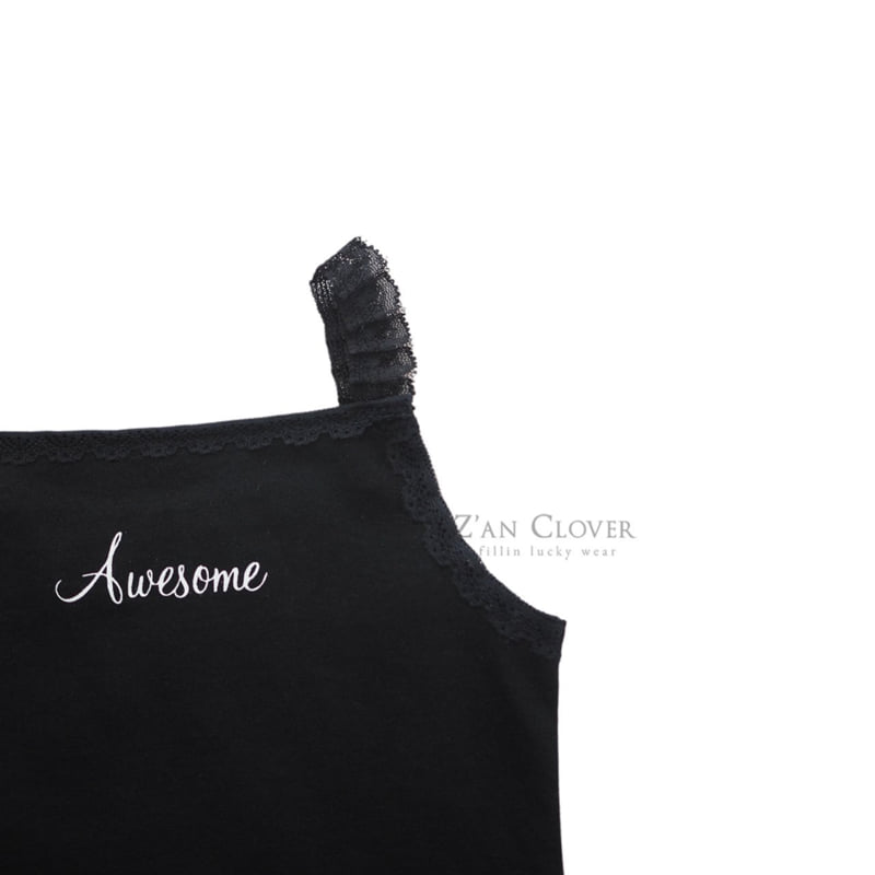 Zan Clover - Korean Children Fashion - #kidzfashiontrend - Awesome Lace Sleeveless Top - 8