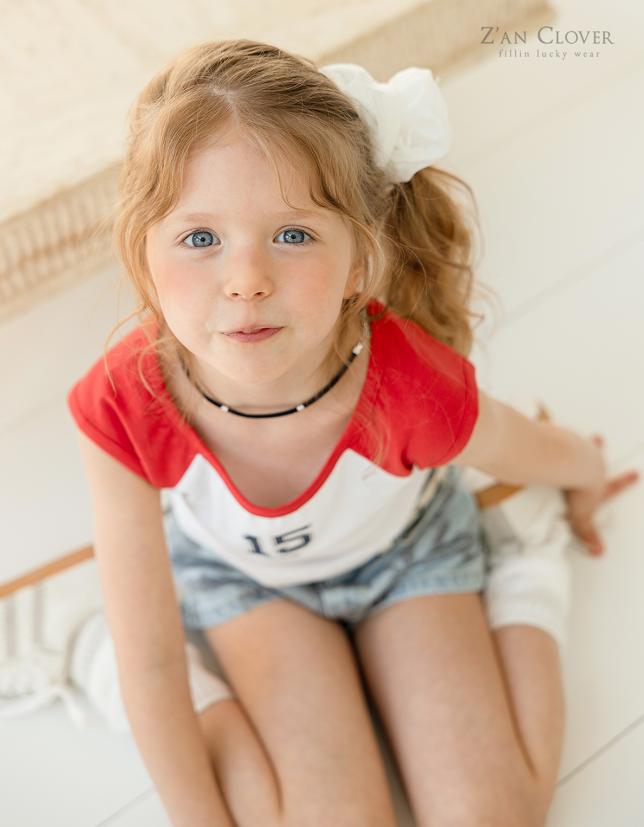 Zan Clover - Korean Children Fashion - #kidzfashiontrend - 15 Raglan Crop Tee - 9