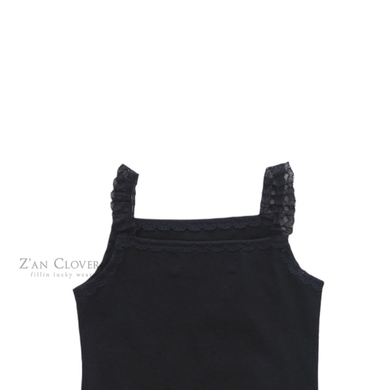 Zan Clover - Korean Children Fashion - #littlefashionista - Awesome Lace Sleeveless Top - 10