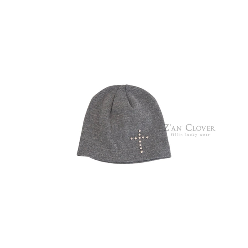 Zan Clover - Korean Children Fashion - #littlefashionista - Cubic Cross Beanie - 5