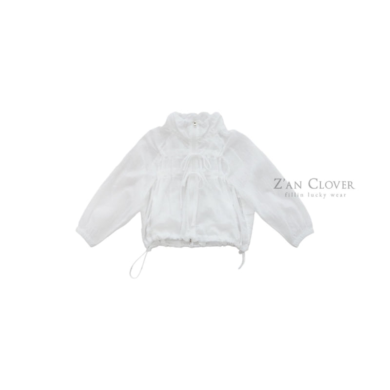 Zan Clover - Korean Children Fashion - #littlefashionista - Ribbon Wind Jumper - 3