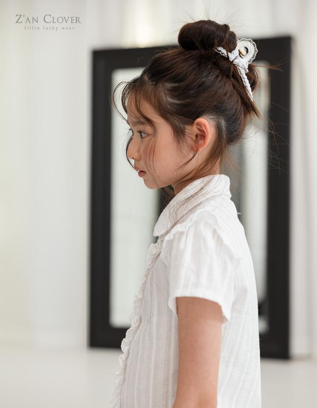 Zan Clover - Korean Children Fashion - #littlefashionista - Romantic Frill Blouse - 7