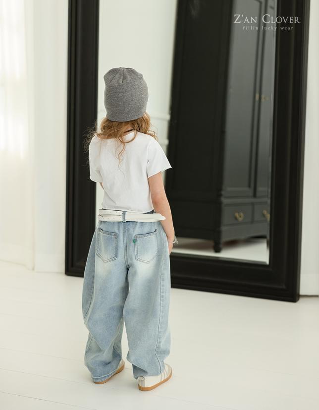 Zan Clover - Korean Children Fashion - #littlefashionista - USA Flag Crop Tee - 7