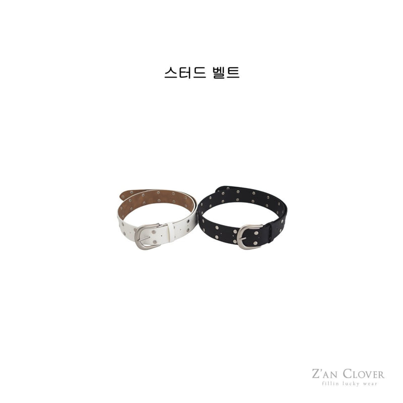 Zan Clover - Korean Children Fashion - #magicofchildhood - Stud Belt