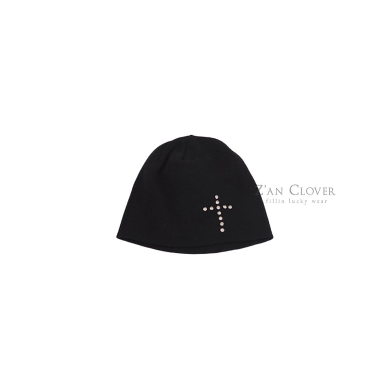 Zan Clover - Korean Children Fashion - #minifashionista - Cubic Cross Beanie - 7