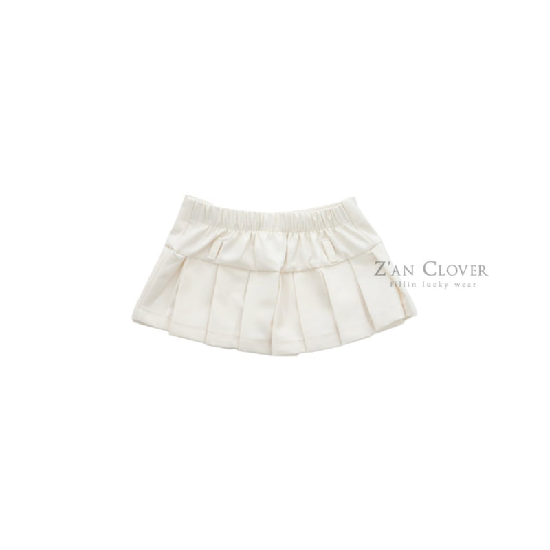 Zan Clover - Korean Children Fashion - #prettylittlegirls - Low-Rise Pleated Skirt - 5