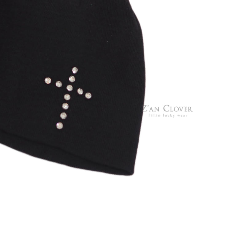 Zan Clover - Korean Children Fashion - #prettylittlegirls - Cubic Cross Beanie - 8