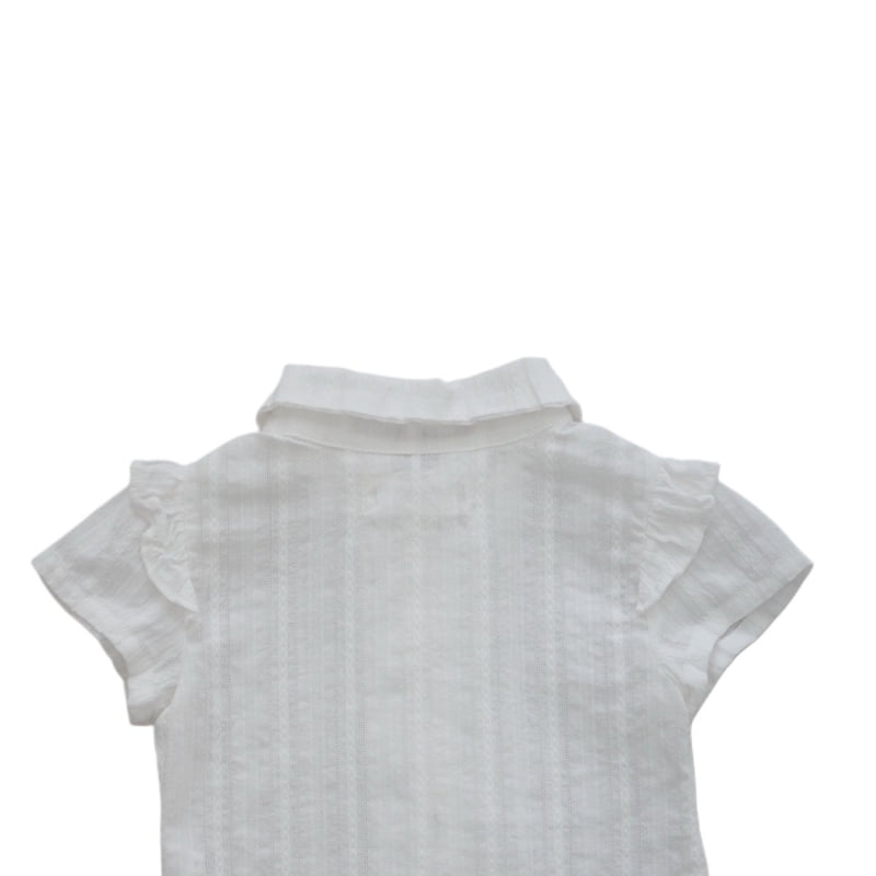 Zan Clover - Korean Children Fashion - #prettylittlegirls - Romantic Frill Blouse - 5