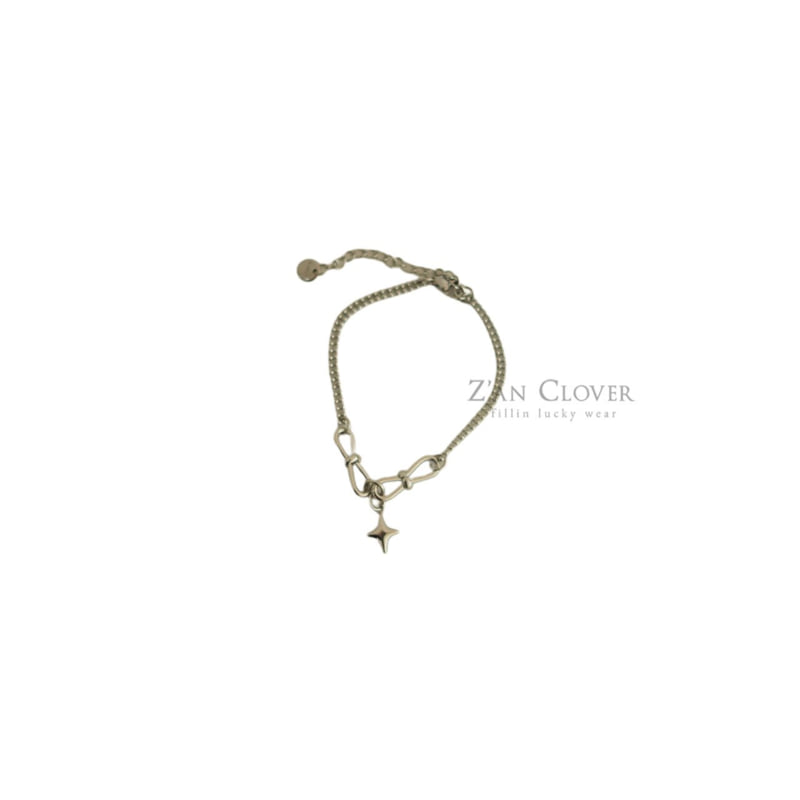 Zan Clover - Korean Children Fashion - #stylishchildhood - Star Chain Bracelet - 2