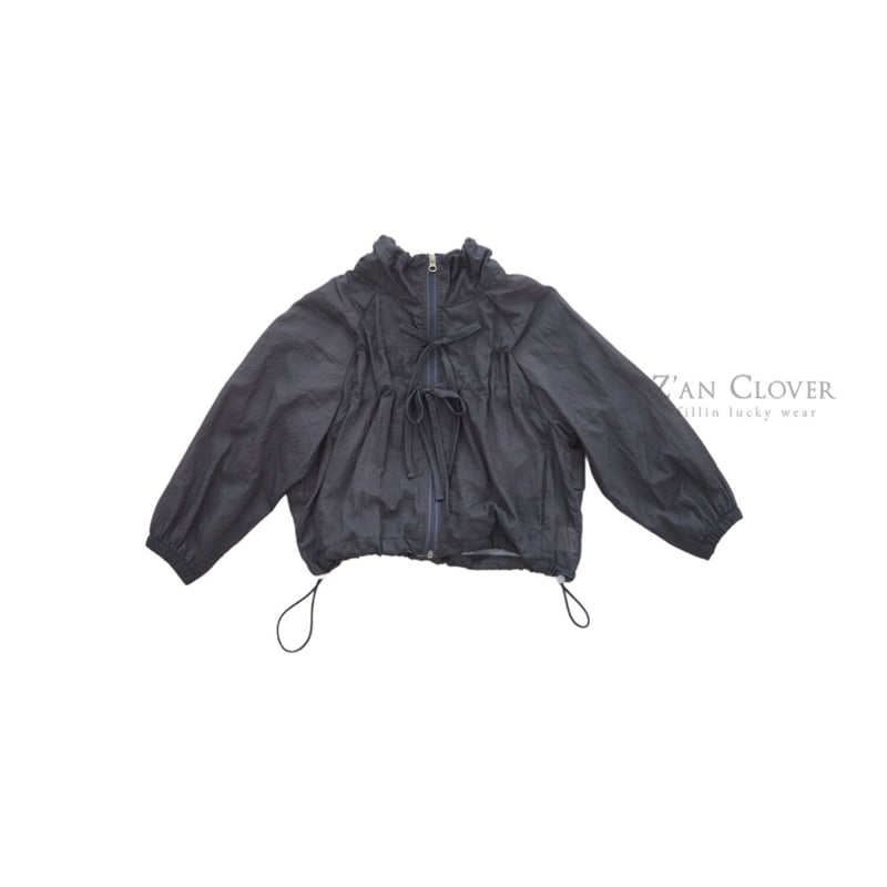Zan Clover - Korean Children Fashion - #stylishchildhood - Ribbon Wind Jumper - 9
