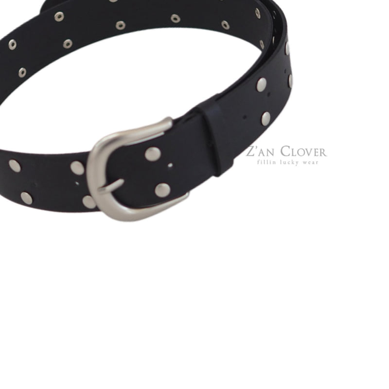Zan Clover - Korean Children Fashion - #stylishchildhood - Stud Belt - 6