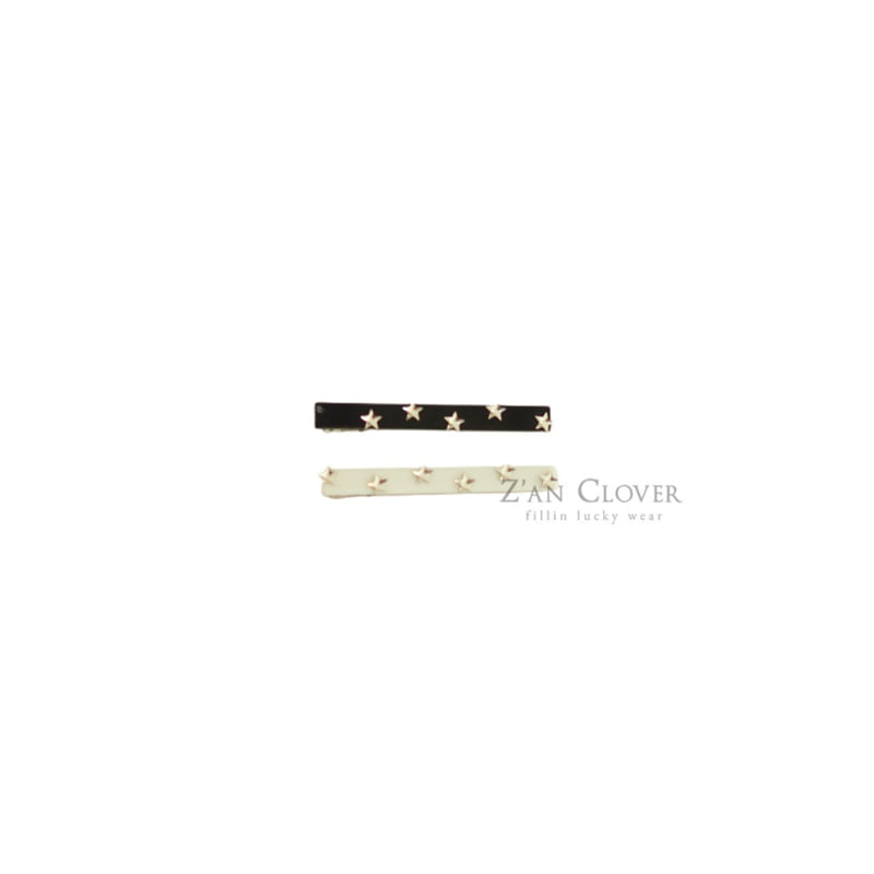Zan Clover - Korean Children Fashion - #stylishchildhood - Swarovski Star Hairpin - 2
