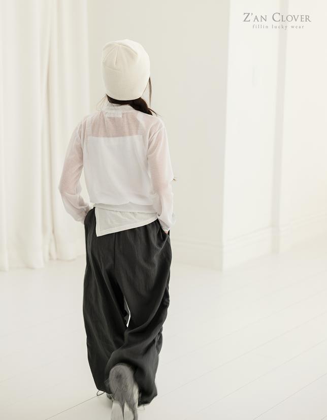 Zan Clover - Korean Children Fashion - #stylishchildhood - Nylon Balloon Pants - 5