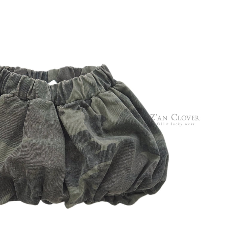 Zan Clover - Korean Children Fashion - #stylishchildhood - Camo Balloon Skirt - 11