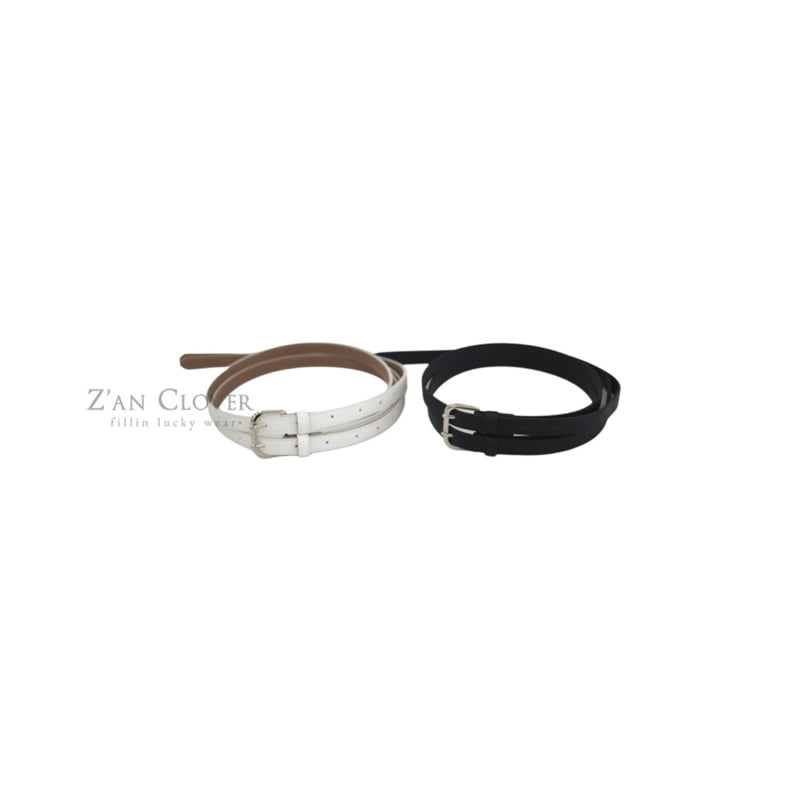 Zan Clover - Korean Children Fashion - #todddlerfashion - Double Strap Belt - 2