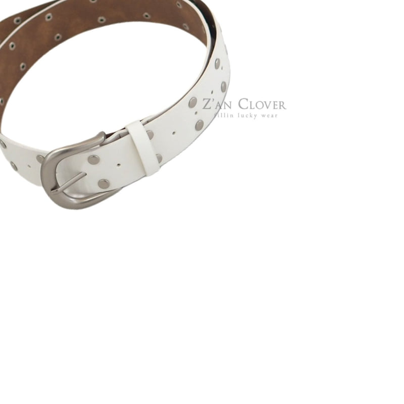 Zan Clover - Korean Children Fashion - #prettylittlegirls - Stud Belt - 4