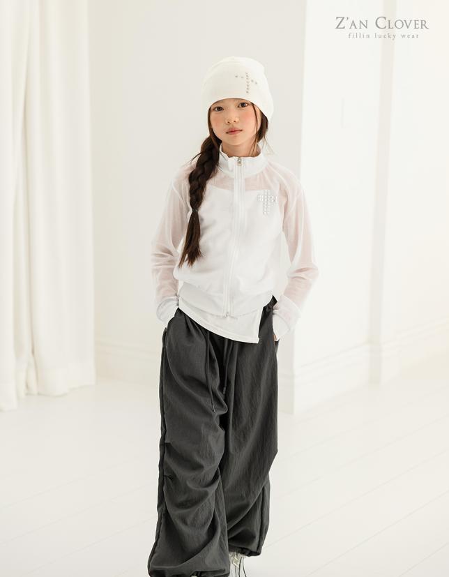 Zan Clover - Korean Children Fashion - #todddlerfashion - Nylon Balloon Pants - 3
