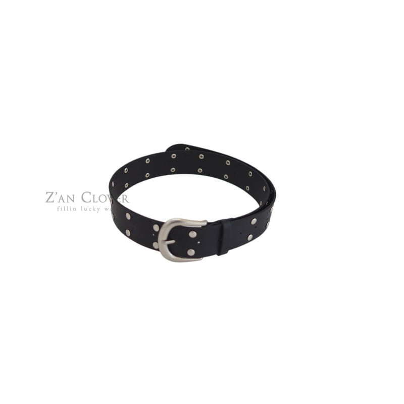 Zan Clover - Korean Children Fashion - #toddlerclothing - Stud Belt - 5
