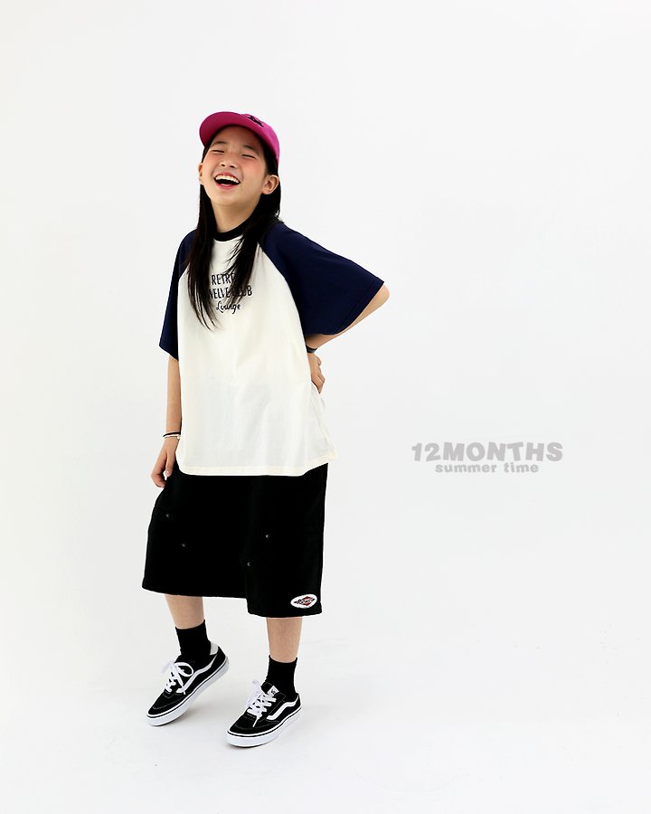 12 Month - Korean Children Fashion - #Kfashion4kids - Club Raglan Tee (Junior) - 12