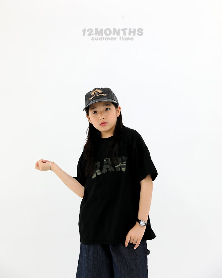 12 Month - Korean Children Fashion - #childofig - Raw Tee (Junior) - 8