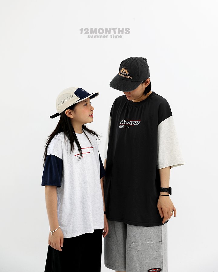 12 Month - Korean Children Fashion - #childofig - Arrow Tee (Kids) - 10