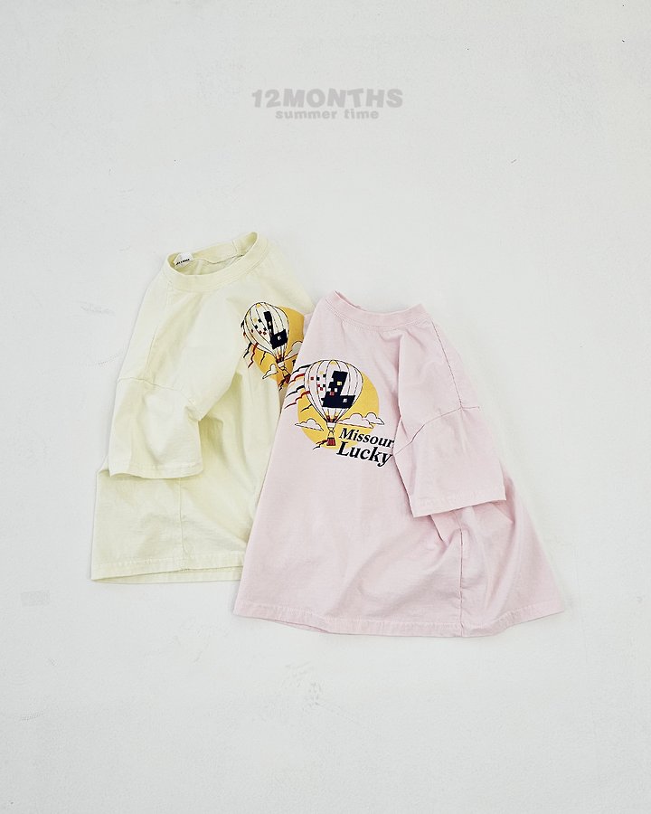 12 Month - Korean Children Fashion - #childrensboutique - Lucky Tee (Junior)