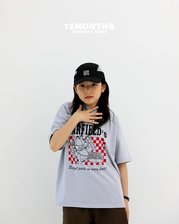 12 Month - Korean Children Fashion - #childrensboutique - Garfield Tee (Junior) - 9