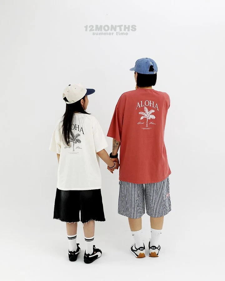 12 Month - Korean Children Fashion - #childofig - Aloha Tee (Kids) - 4