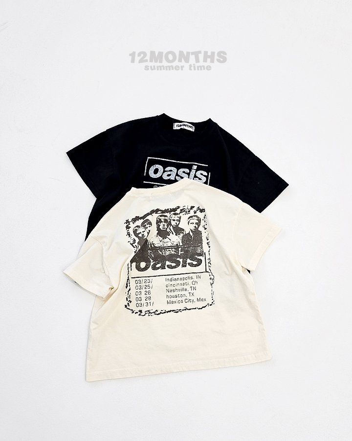12 Month - Korean Children Fashion - #designkidswear - Oasis Tee (Kids)