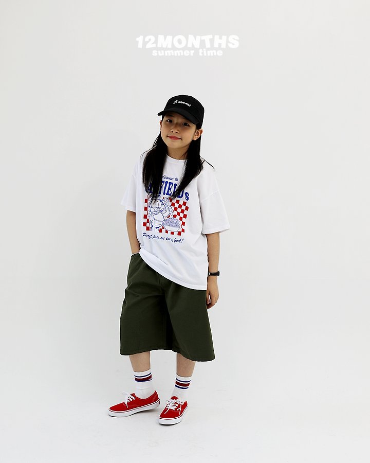 12 Month - Korean Children Fashion - #discoveringself - Garfield Tee (Kids) - 12
