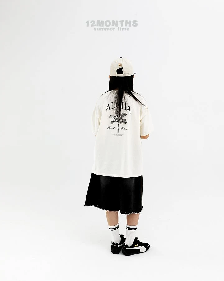 12 Month - Korean Children Fashion - #discoveringself - Aloha Tee (Kids) - 6