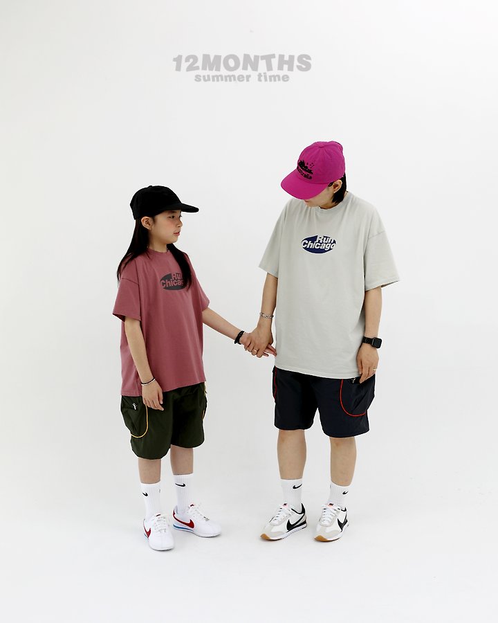 12 Month - Korean Children Fashion - #discoveringself - Chicago Tee (Kids) - 12