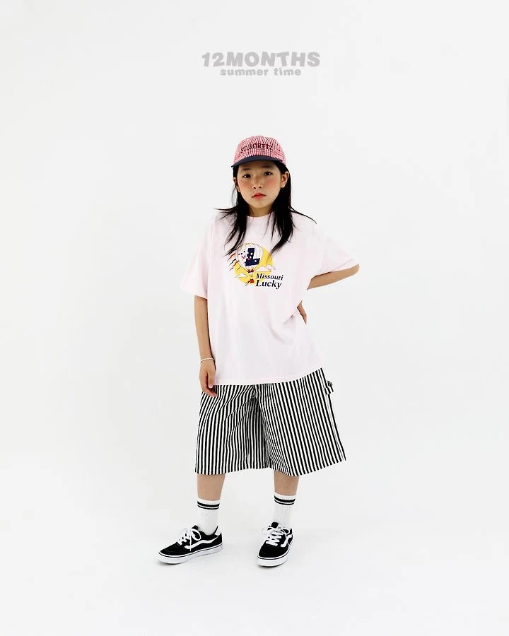 12 Month - Korean Children Fashion - #discoveringself - Lucky Tee (Junior) - 4