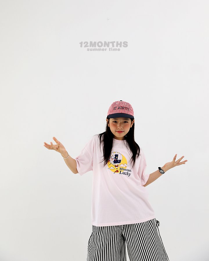 12 Month - Korean Children Fashion - #kidsshorts - Lucky Tee (Kids) - 6