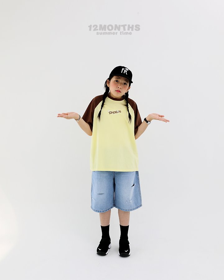12 Month - Korean Children Fashion - #kidsstore - Crown Raglan Tee (Junior) - 10