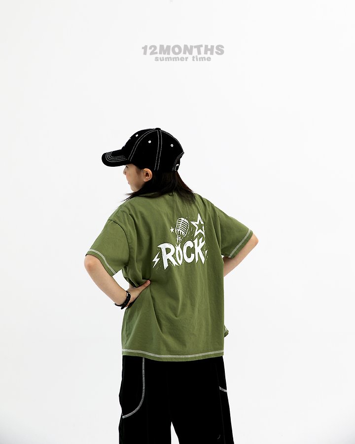 12 Month - Korean Children Fashion - #kidsstore - Thunder Rock Tee (Kids) - 5