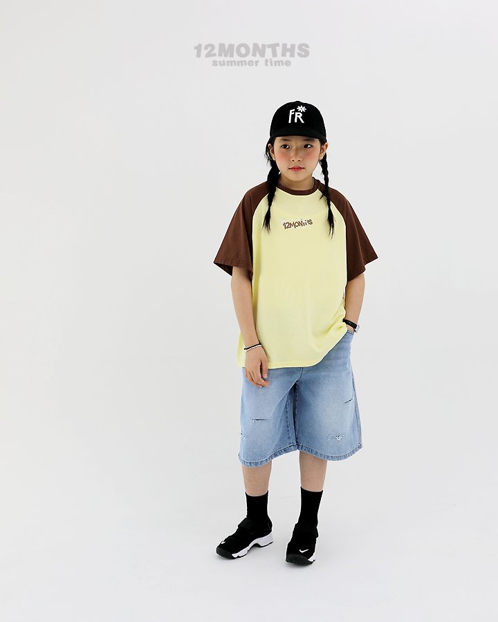 12 Month - Korean Children Fashion - #kidzfashiontrend - Crown Raglan Tee (Junior) - 11