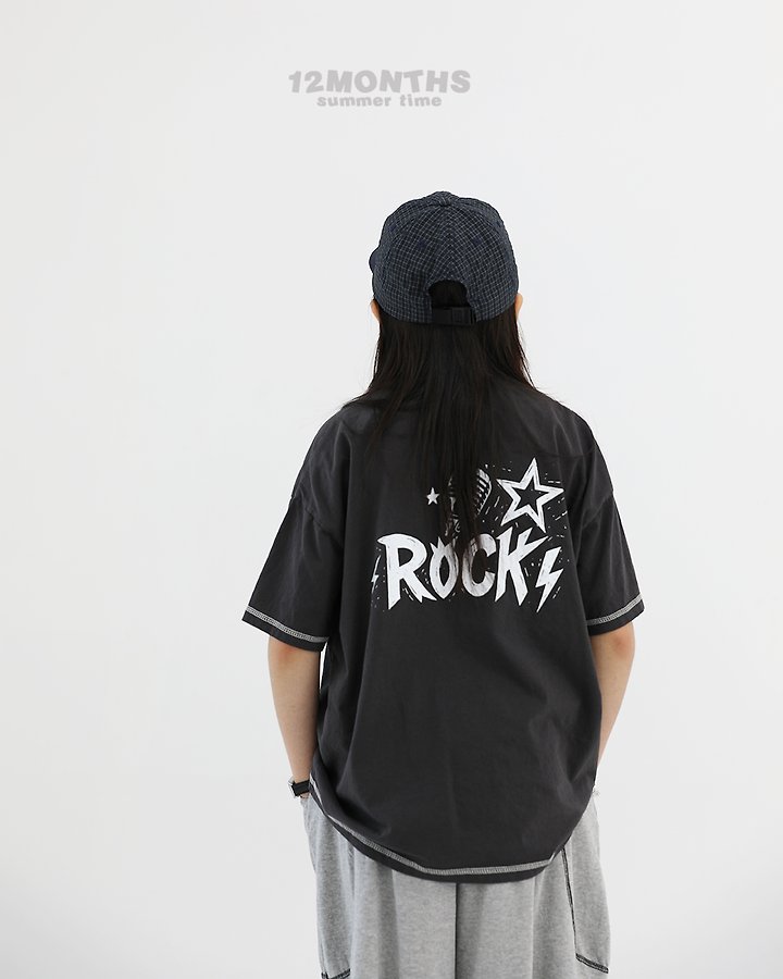 12 Month - Korean Children Fashion - #kidzfashiontrend - Thunder Rock Tee (Kids) - 6