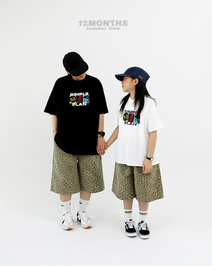 12 Month - Korean Children Fashion - #kidsstore - Simple Plan Tee (Kids) - 4