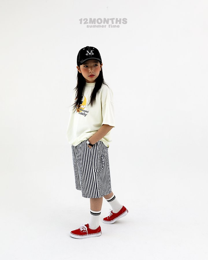 12 Month - Korean Children Fashion - #littlefashionista - Lucky Tee (Junior) - 9