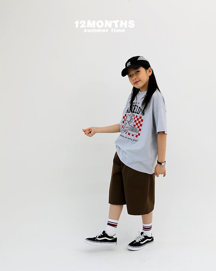 12 Month - Korean Children Fashion - #littlefashionista - Garfield Tee (Junior) - 3