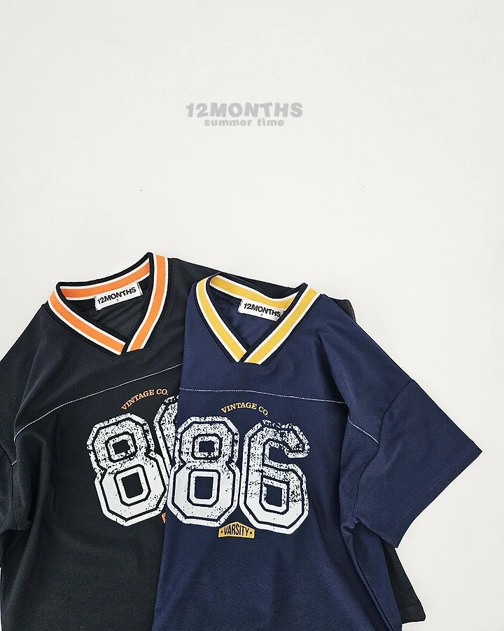 12 Month - Korean Children Fashion - #littlefashionista - Mesh Tee (Junior)