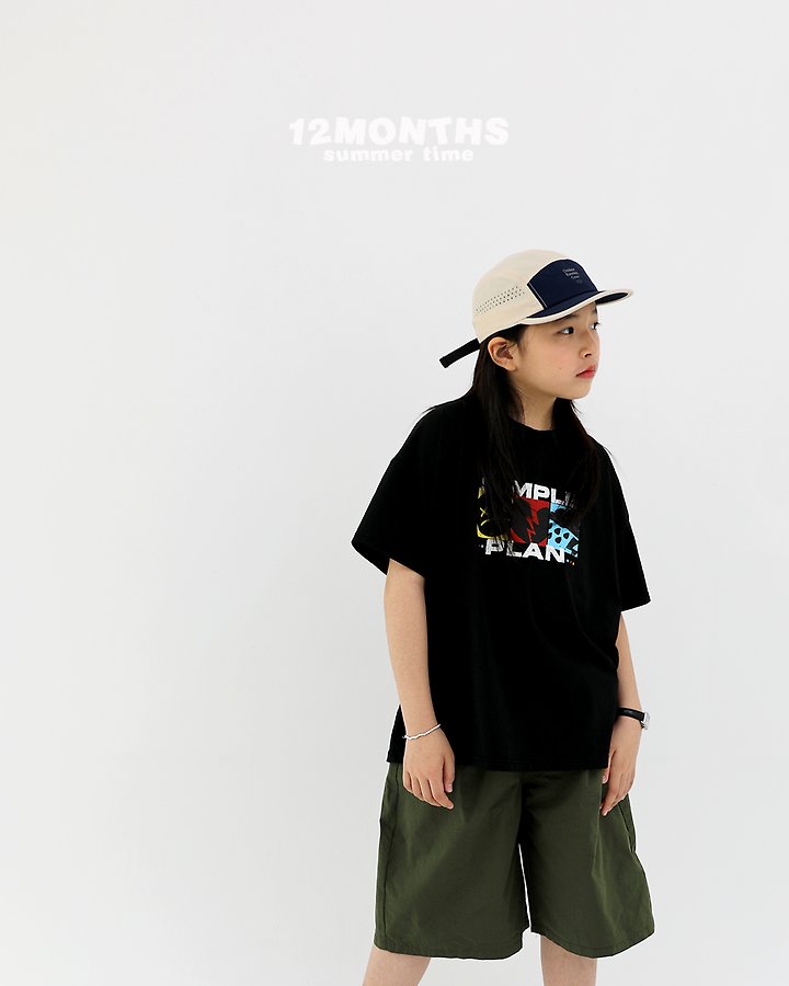 12 Month - Korean Children Fashion - #littlefashionista - Simple Plan Tee (Kids) - 6