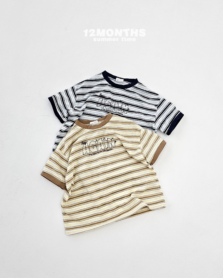 12 Month - Korean Children Fashion - #magicofchildhood - Again Tee (Kids)