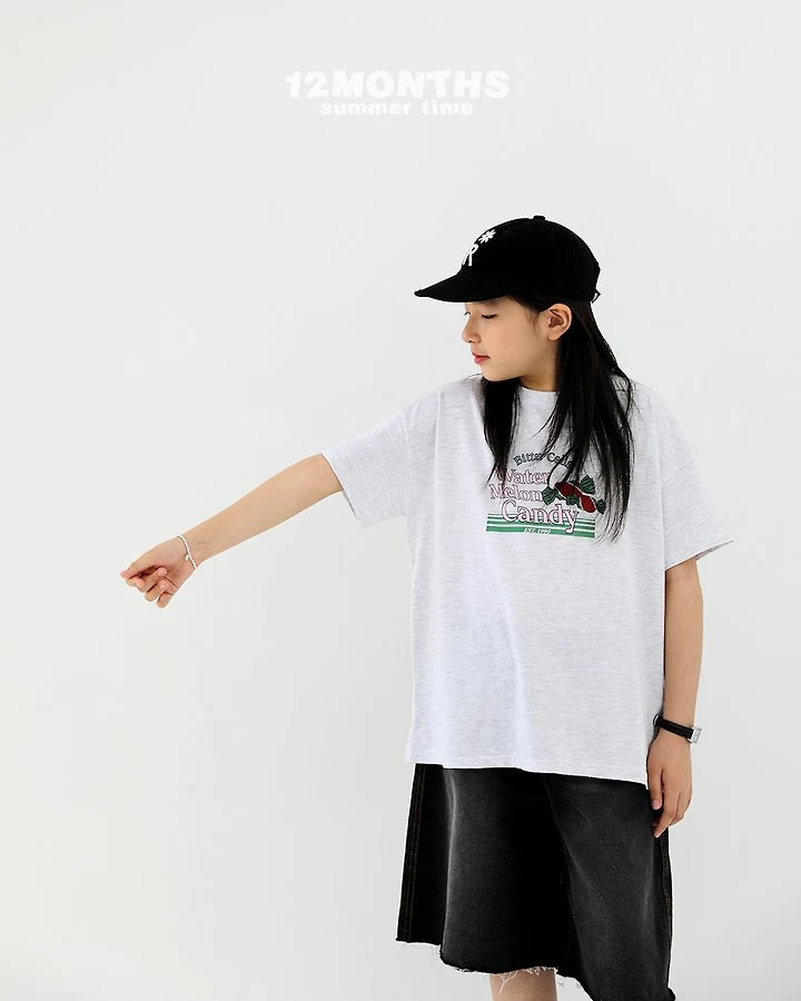 12 Month - Korean Children Fashion - #magicofchildhood - Candy Tee (Junior) - 12