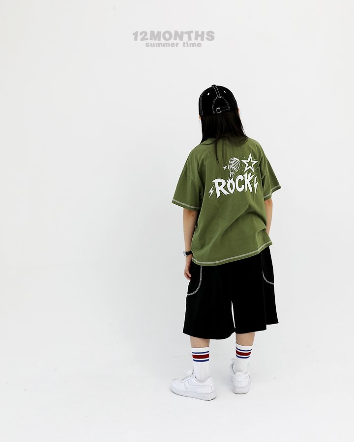 12 Month - Korean Children Fashion - #magicofchildhood - Thunder Rock Tee (Kids) - 9