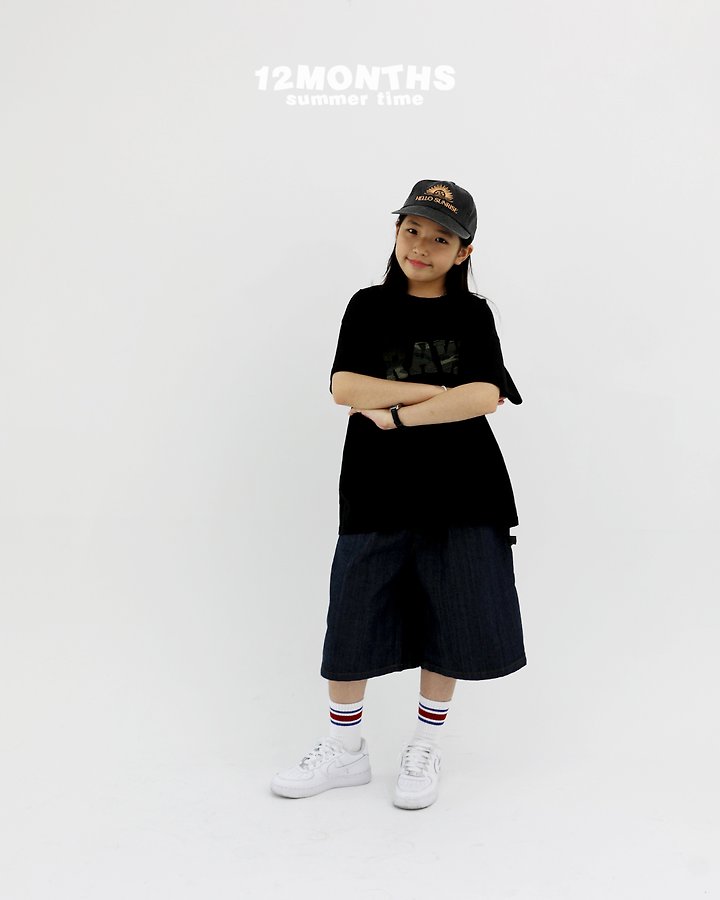 12 Month - Korean Children Fashion - #magicofchildhood - Raw Tee (Kids) - 4