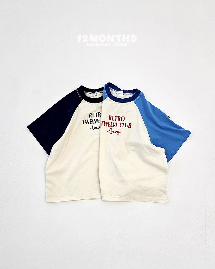 12 Month - Korean Children Fashion - #minifashionista - Club Raglan Tee (Junior)